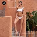 2021 Mujeres personalizadas trajes de baño trajes de baño 2 piezas Set de bikini trajes de baño Fabricantes para mujeres Swimwear 2021